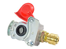 Kupplungskopf mit Druckluftkupplung Kupplungskopf mit Druckluftkupplung