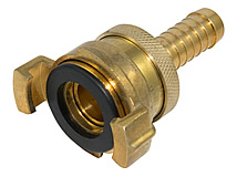 Schlauchkupplung mit Nachstellring Schlauchkupplung mit Nachstellring