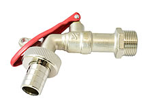 Auslauf-Kugelhahn, abschliessbar Auslauf-Kugelhahn, abschliessbar