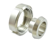 Schlauchstutzen mit Überwurfmutter Schlauchstutzen mit Überwurfmutter