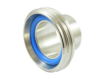 Anschweiß-Rohrstutzen mit Überwurfmutter Anschweiß-Rohrstutzen mit Überwurfmutter