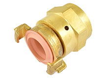 Klauenkupplung mit Hülsenverschraubung Klauenkupplung mit Hülsenverschraubung