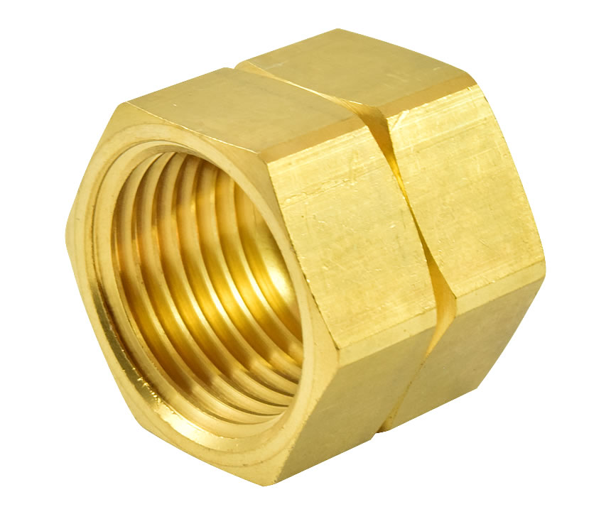 Überwurfmutter DIN 8542, Linksgewinde Überwurfmutter DIN 8542, Linksgewinde