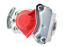 Kupplungskopf DIN 74342 rot, geschlossen