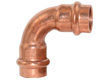 Pressfitting aus Kupfer, Bogen 90° I Pressfitting aus Kupfer, Bogen 90° I