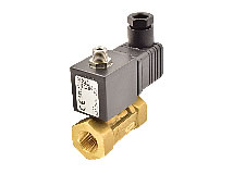 Rückansicht 2/2-Wege-Magnetventil, vorgesteuert