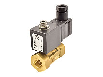 Rückansicht 2/2-Wege-Magnetventil, vorgesteuert