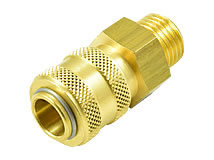 Minikupplung Muffe mit Außengewinde Minikupplung Muffe mit Außengewinde