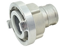 Saug- und Druckkupplung mit Schlauchstutzen Saug- und Druckkupplung mit Schlauchstutzen