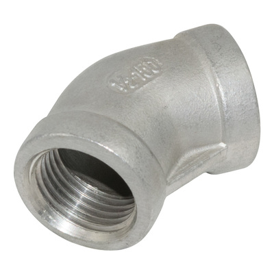 Edelstahl Winkel 45° IG