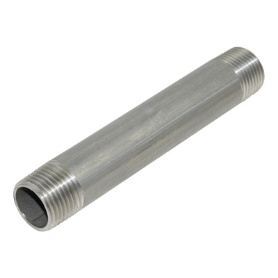 Edelstahl Rohrnippel