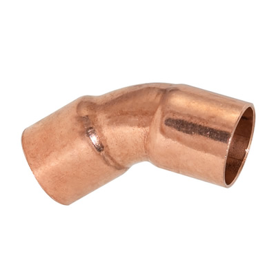 Lötfitting aus Kupfer