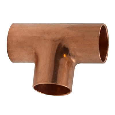 Lötfitting aus Kupfer