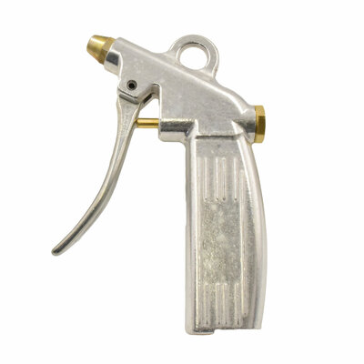 Ausblaspistole mit auswechselbarer Kurzdüse, Aluminium