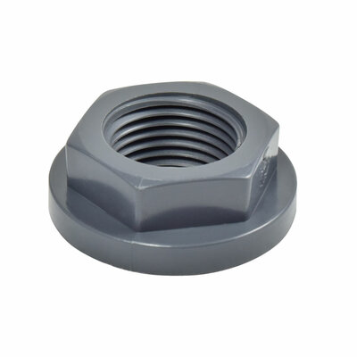 Kunststofffitting, Gegenmutter zu Konterzwecken