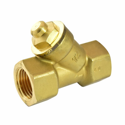 Messingfitting, Schrägsitz-Rückschlagventil