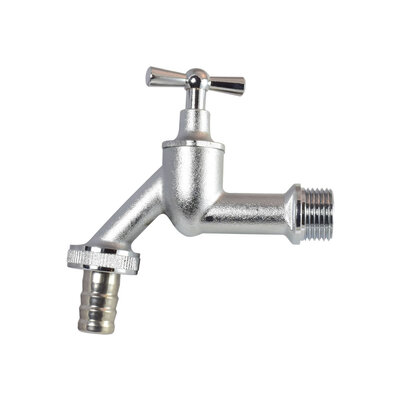 Messingfitting, Wasserhahn mit Schlauch-Anschluss-Verschraubung, G1/2A, für DN19