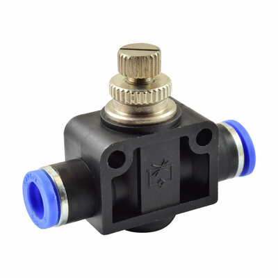 Drosselrückschlagventil mit PUSH-IN Ø 8mm