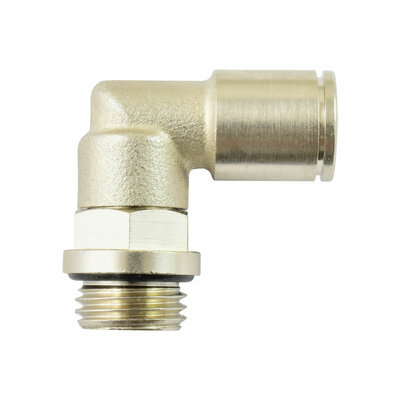 Einstellbare Winkel-Einschraubverschraubung mit PUSH-IN Ø 8mm, G1/4A