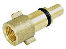 Bajonettadapter KEW Messing