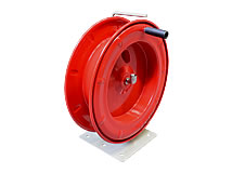 Schlauchaufroller mit Handkurbel