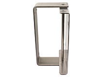 Seitenansicht Wandschwenkkonsole in Edelstahlausführung