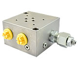 Magnetventile - Anschlussplatten NG6