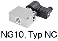 2/2-Wege, Nenngröße 10 (Typ NC) 2/2-Wege, Nenngröße 10 (Typ NC)