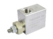 Seitenansicht Druckbegrenzungsventil 20 l/min