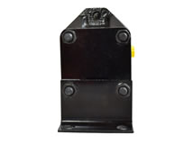 Rückansicht Zahnradstromteiler 4-fach