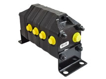 Zahnradstromteiler 4-fach Zahnradstromteiler 4-fach