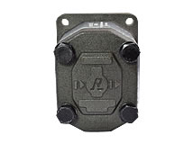 Ansicht von unten Zahnradmotor