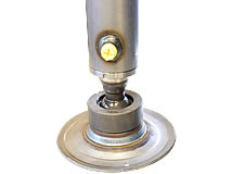 Detailansicht Doppeltwirkender Abstützzylinder