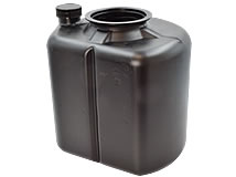 Rückansicht Öltank Kunststoff für FLEXePump 