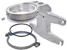 Adapter und Halter für Kunststofftank