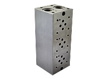 Seitenansicht Mehrfachanschlussplatte