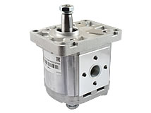 Zahnradpumpe, italienischer Plessey-Flansch