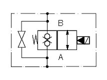 Schaltplan 2/2-Wege-Sitzventil