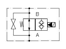 Schaltplan 2/2-Wege-Sitzventil