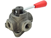 4/3-Wege-Drehschieber-Umschaltventil 4/3-Wege-Drehschieber-Umschaltventil