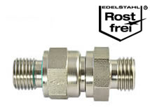 Edelstahl Einschraub-Rückschlagventil, Typ RHZ Edelstahl Einschraub-Rückschlagventil, Typ RHZ