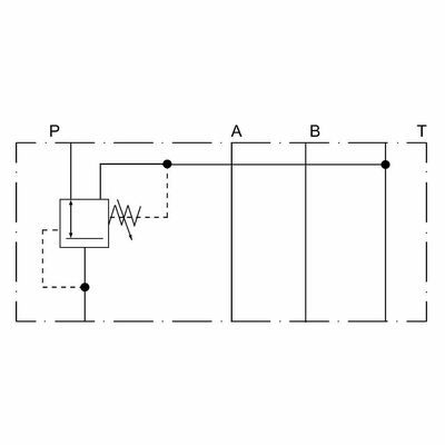 3-Wege-Druckminderventil, direkt gesteuert, Nenngröße 6