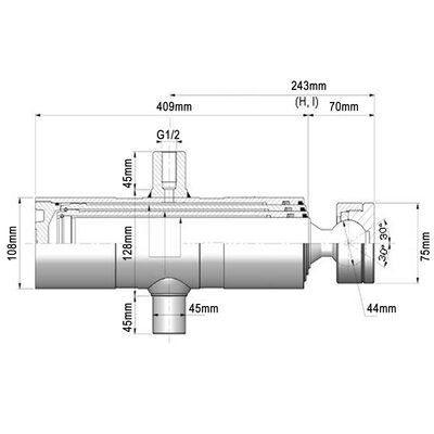 Technische Zeichnung CH-445R/I