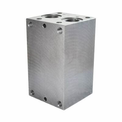 Mehrfachanschlussplatte, NG 6, 2 Sektionen