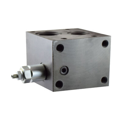 Mehrfachanschlussplatte mit Druckbegrenzungsventil, Nenngröße 10