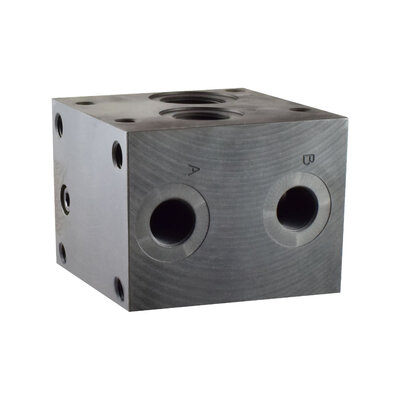 Mehrfachanschlussplatte mit Druckbegrenzungsventil, Nenngröße 10