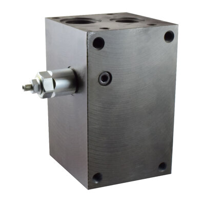 Mehrfachanschlussplatte mit Druckbegrenzungsventil, Nenngröße 10