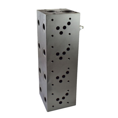 Mehrfachanschlussplatte mit Druckbegrenzungsventil, Nenngröße 10