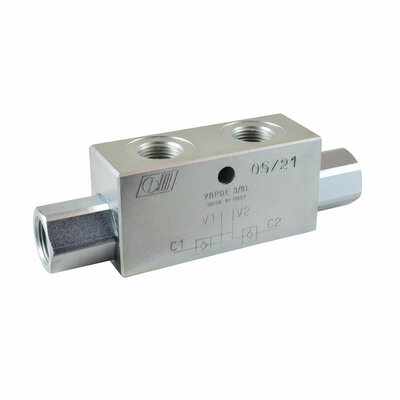 Entsperrbares DoppelrückschlagventilEntsperrbares Doppelrückschlagventil