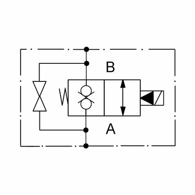 2/2-Wege-Sitzventil, NG 10, Typ NC, 230V DC